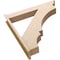 Ekena Millwork 7 1/2-in W x 46-in D x 46-in H Balboa Trad Rough Cedar Woodgrain TimberThane Outlooker, Primed Tan OUTUR075X46X46BOA04RCPR - alternate 5